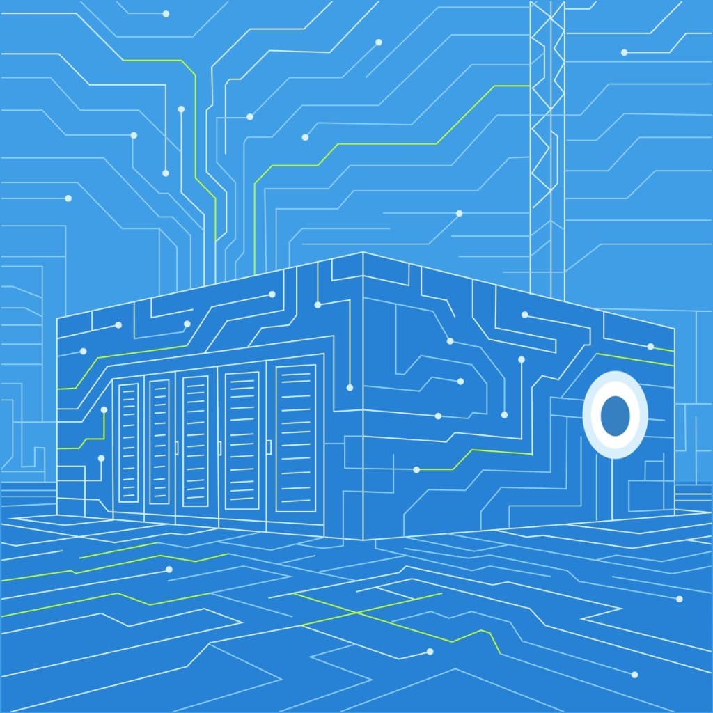 Data center infrastructure across the United States